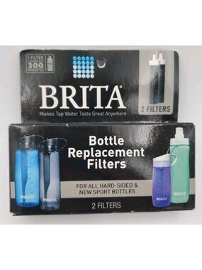 Brita - Bottle Replacement Filters (2 Pack) #BB06 - Sealed NEW